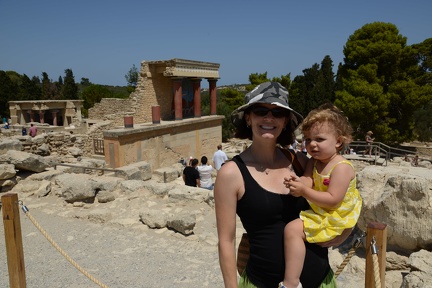 Erynn and Greta - North Portico
